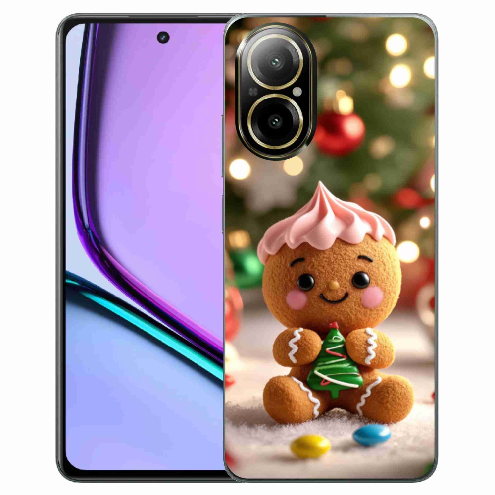Gélový kryt mmCase na Realme C67 - perníček