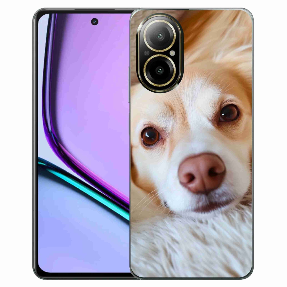 Gélový kryt mmCase na Realme C67 - Roztomilá čivava