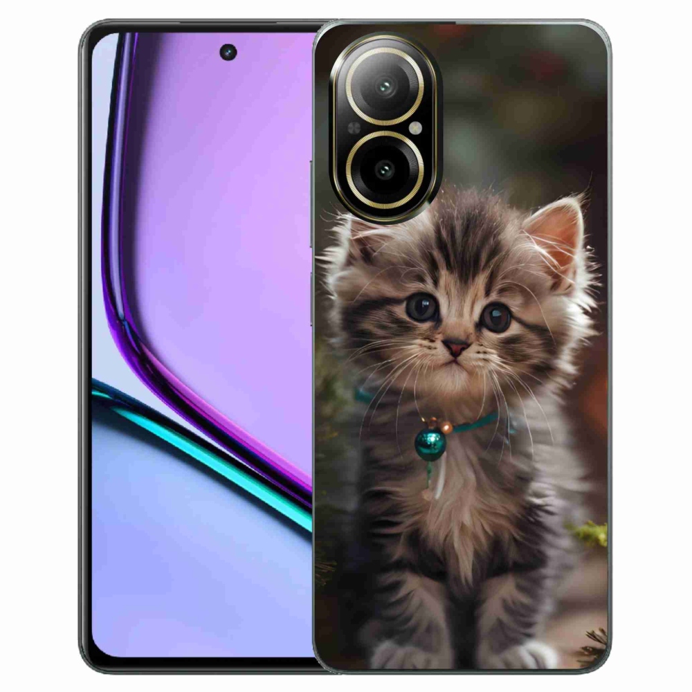 Gélový kryt mmCase na Realme C67 - roztomilé mačiatko 11