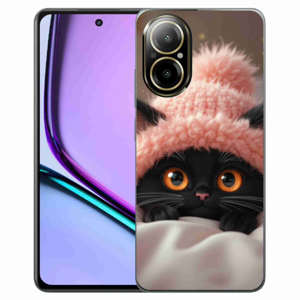 Gélový kryt mmCase na Realme C67 - roztomilé mačiatko 7
