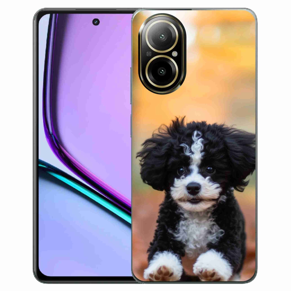 Gélový kryt mmCase na Realme C67 - roztomilé šteňa 2