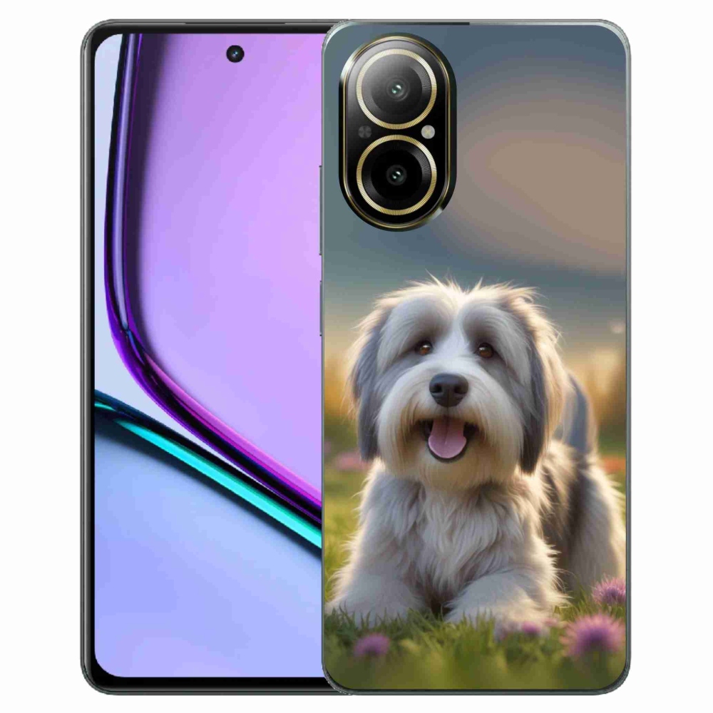 Gélový kryt mmCase na Realme C67 - roztomilý havanský psík