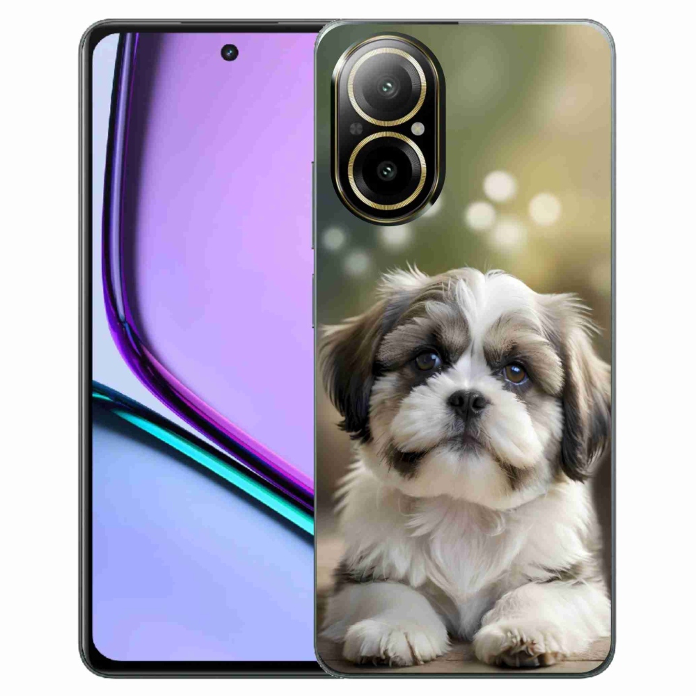 Gélový kryt mmCase na Realme C67 - roztomilý shih-tzu