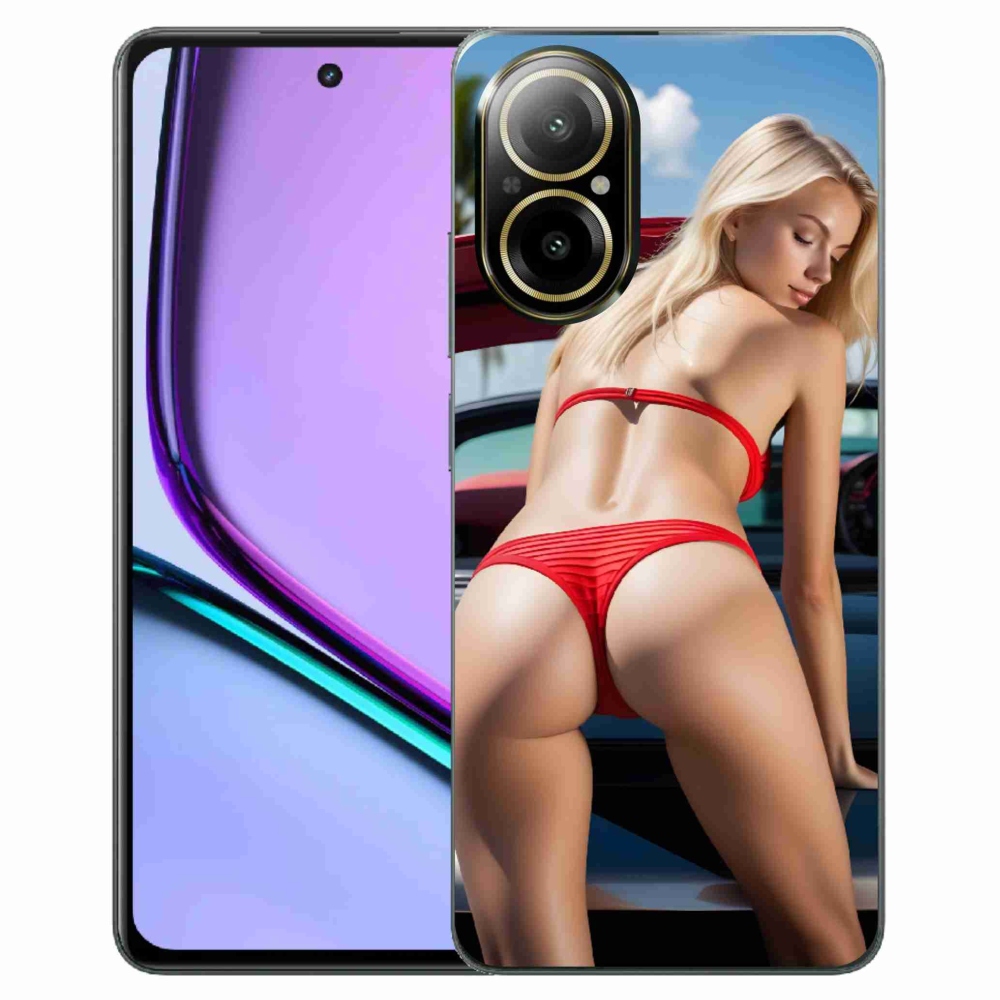 Gélový kryt mmCase na Realme C67 - sexy žena 2