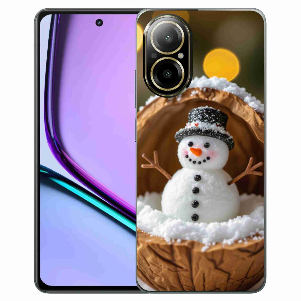 Gélový kryt mmCase na Realme C67 - snehuliak 4