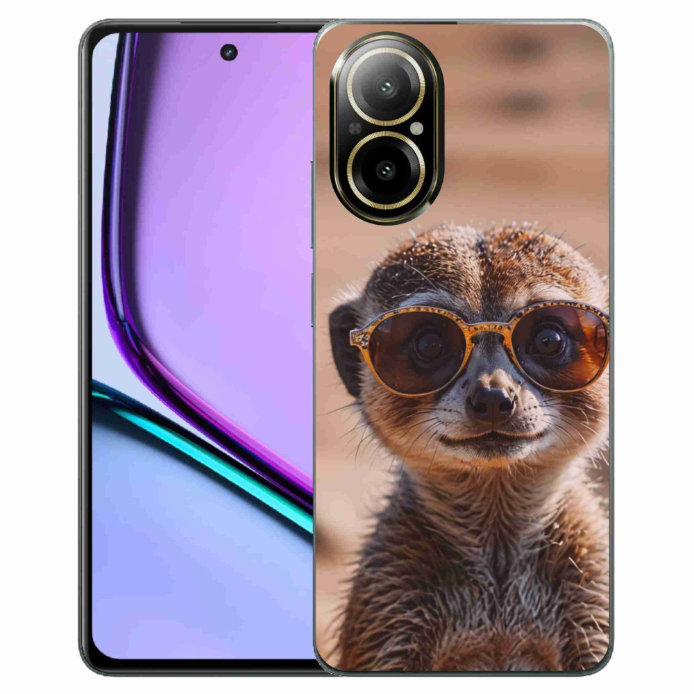 Gélový kryt mmCase na Realme C67 - štýlová surikata