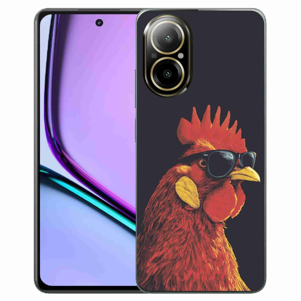 Gélový kryt mmCase na Realme C67 - štýlový kohút