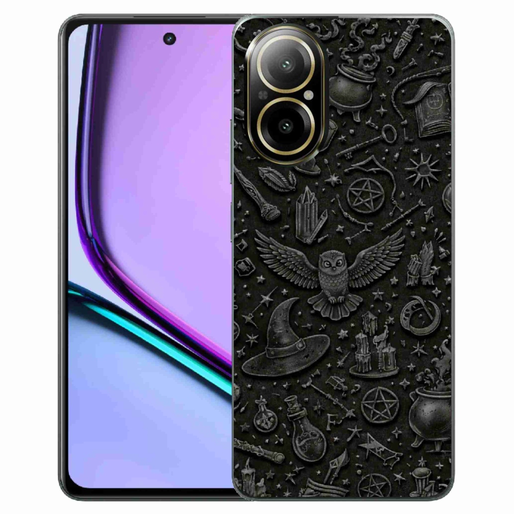 Gélový kryt mmCase na Realme C67 - tmavý magický svet