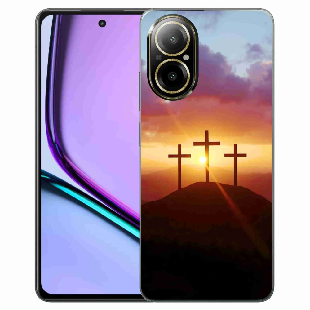 Gélový kryt mmCase na Realme C67 - tri kríža