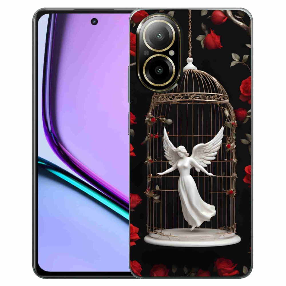 Gélový kryt mmCase na Realme C67 - uväznený anjel