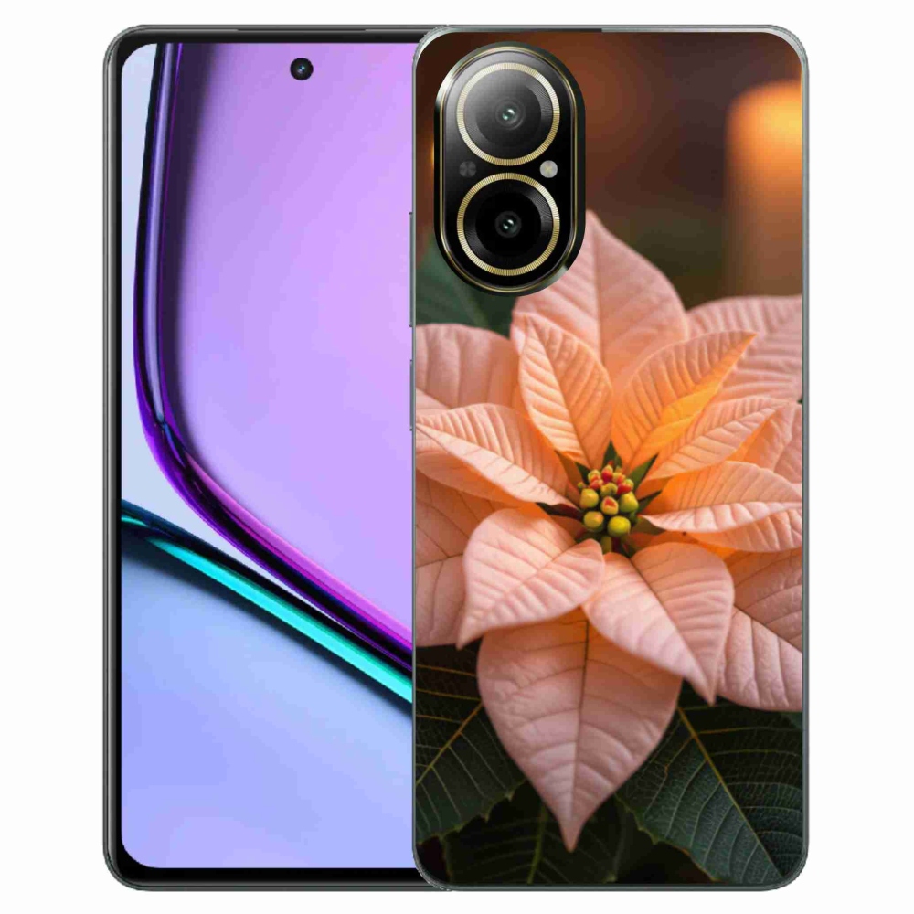 Gélový kryt mmCase na Realme C67 - vianočná hviezda