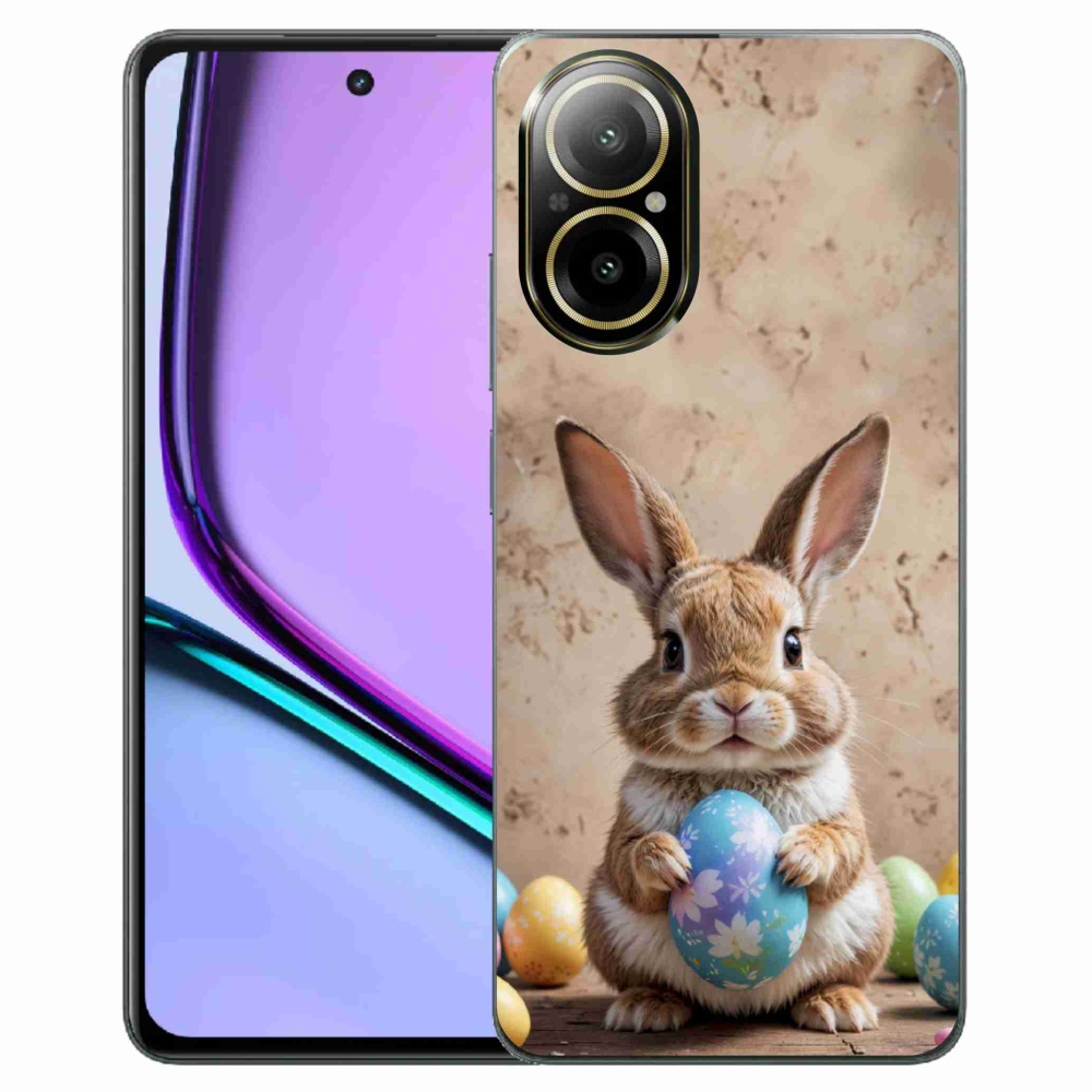 Gélový kryt mmCase na Realme C67 - veľkonočný zajačik