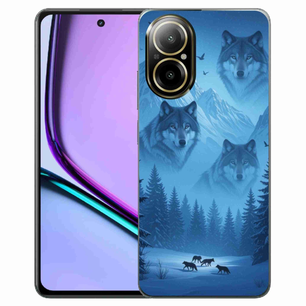 Gélový kryt mmCase na Realme C67 - vlčia svorka