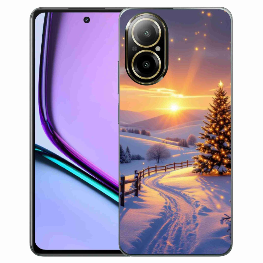 Gélový kryt mmCase na Realme C67 - zimná krajina