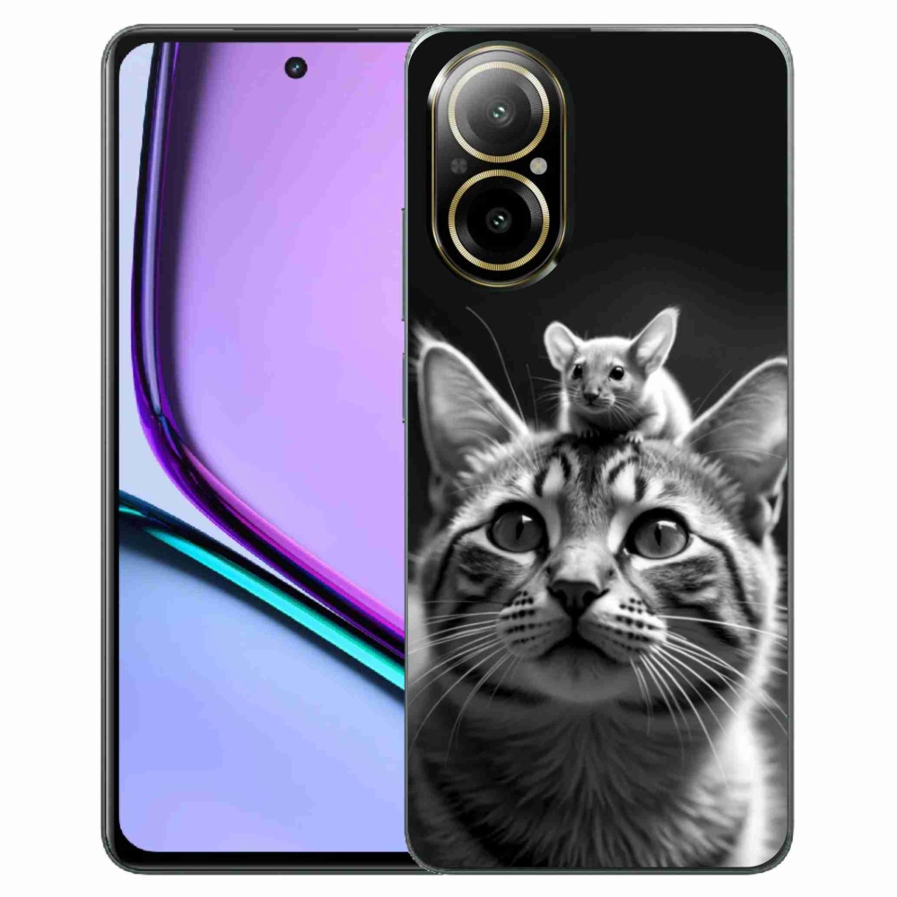 Gélový kryt mmCase na Realme C67 - zvieracie priateľstvo 2