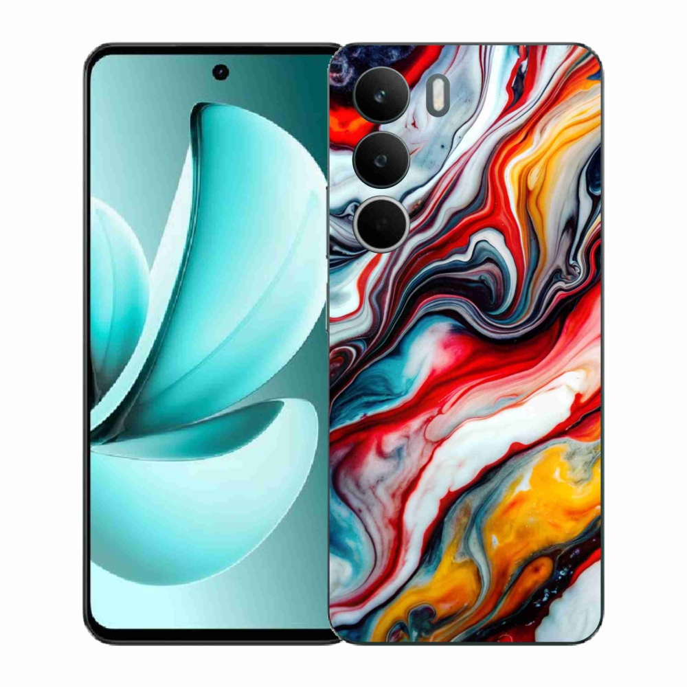 Gélový kryt mmCase na Realme C71 - abstraktný motív 35