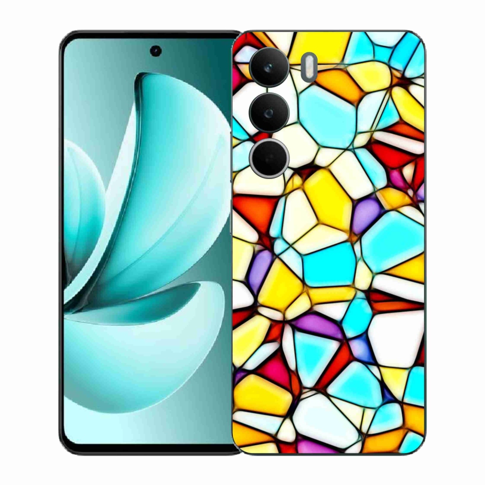 Gélový kryt mmCase na Realme C71 - abstraktný motív 40