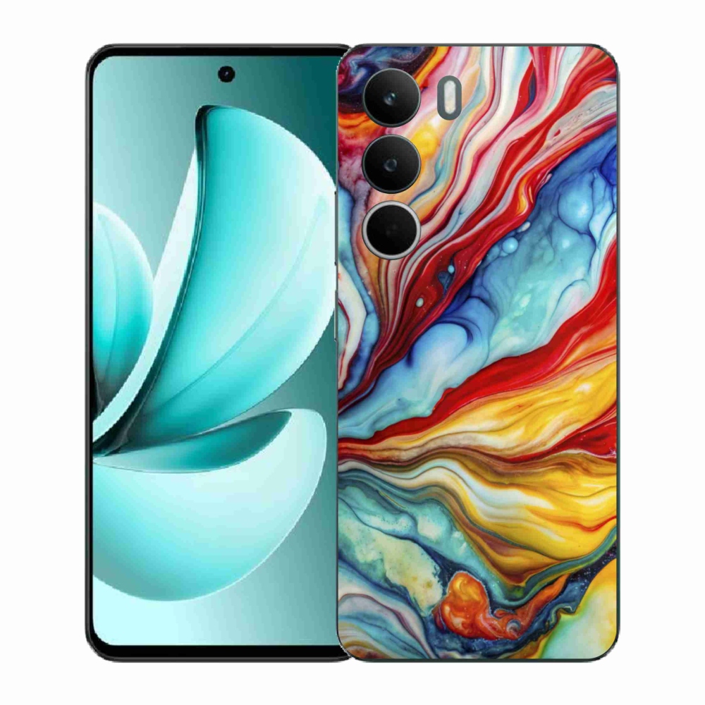 Gélový kryt mmCase na Realme C71 - abstraktný motív 58