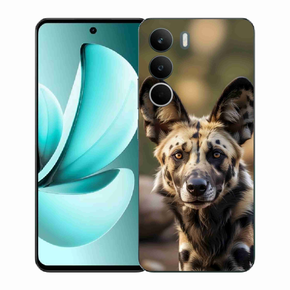 Gélový kryt mmCase na Realme C71 - africký divoký pes