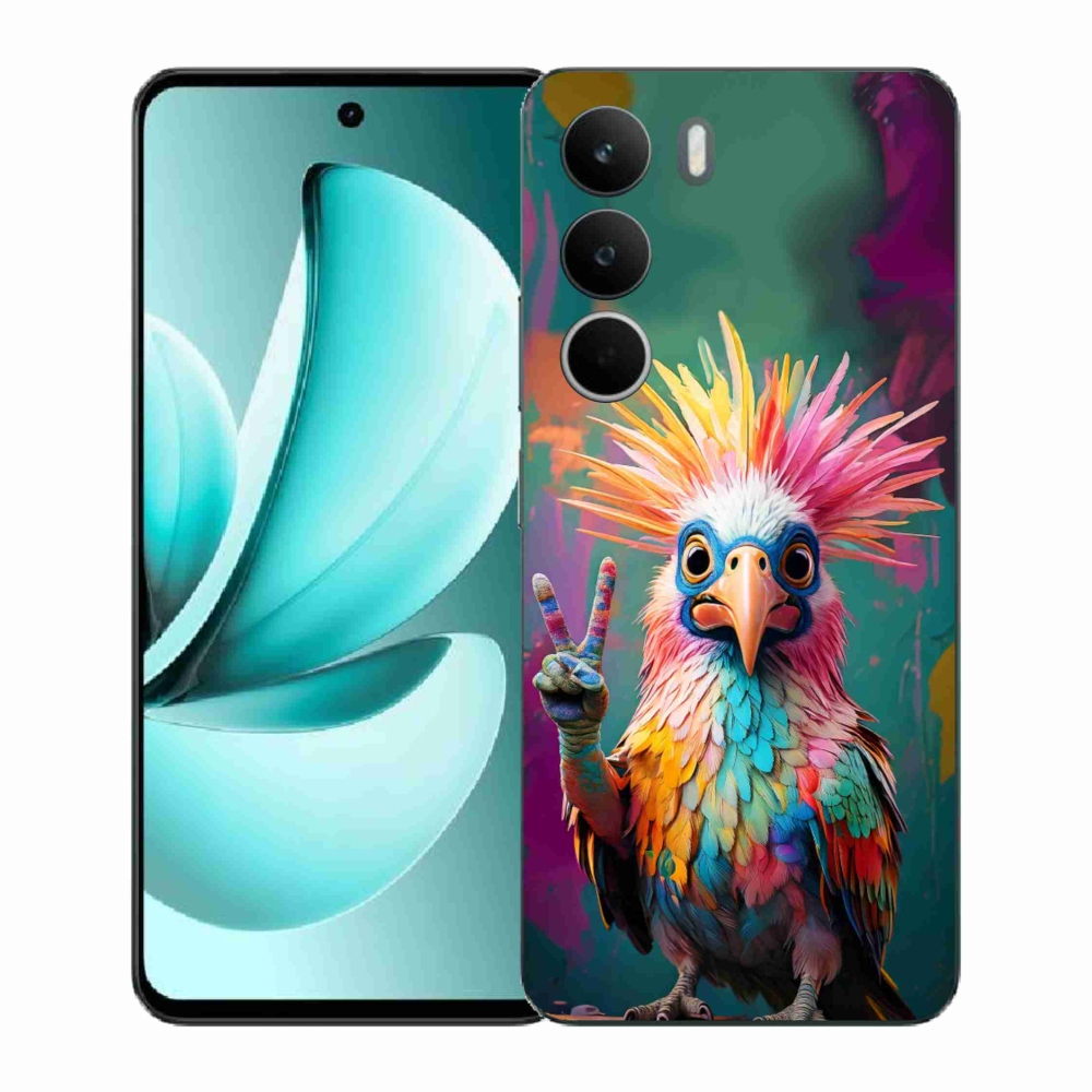 Gélový kryt mmCase na Realme C71 - farebný rebel