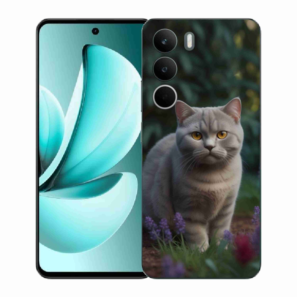 Gélový kryt mmCase na Realme C71 - britská mačka