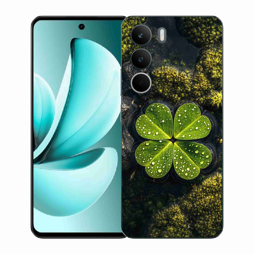 Gélový kryt mmCase na Realme C71 - štvorlístok