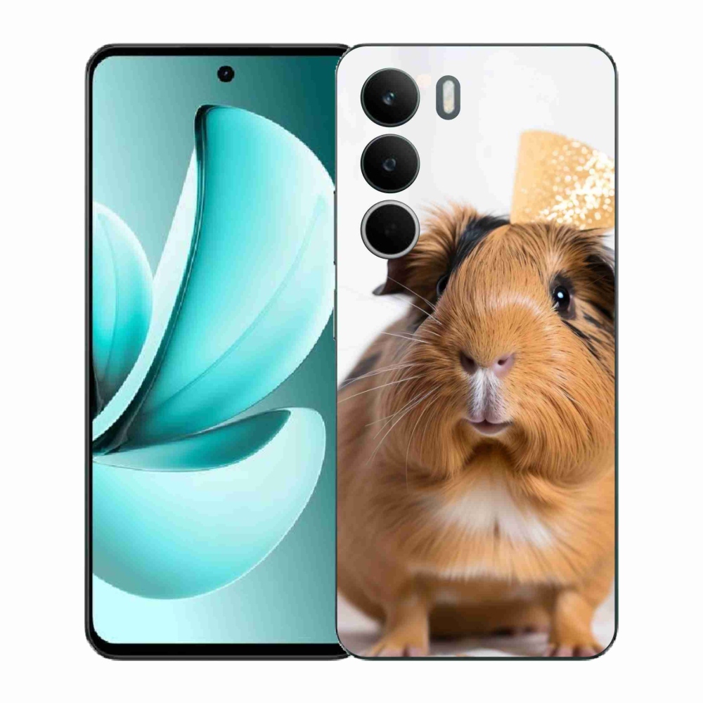 Gélový kryt mmCase na Realme C71 - hnedé morča