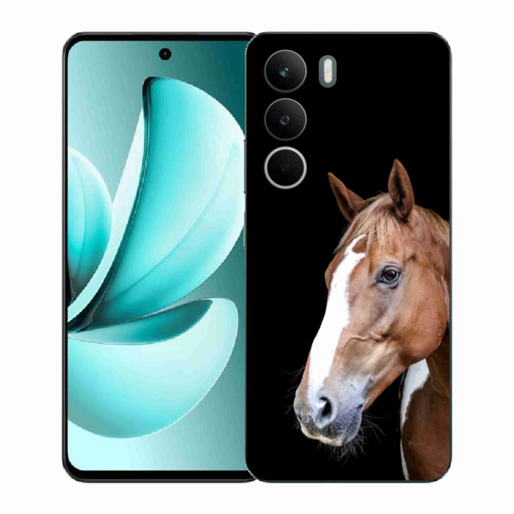 Gélový kryt mmCase na Realme C71 - hnedý kôň 3