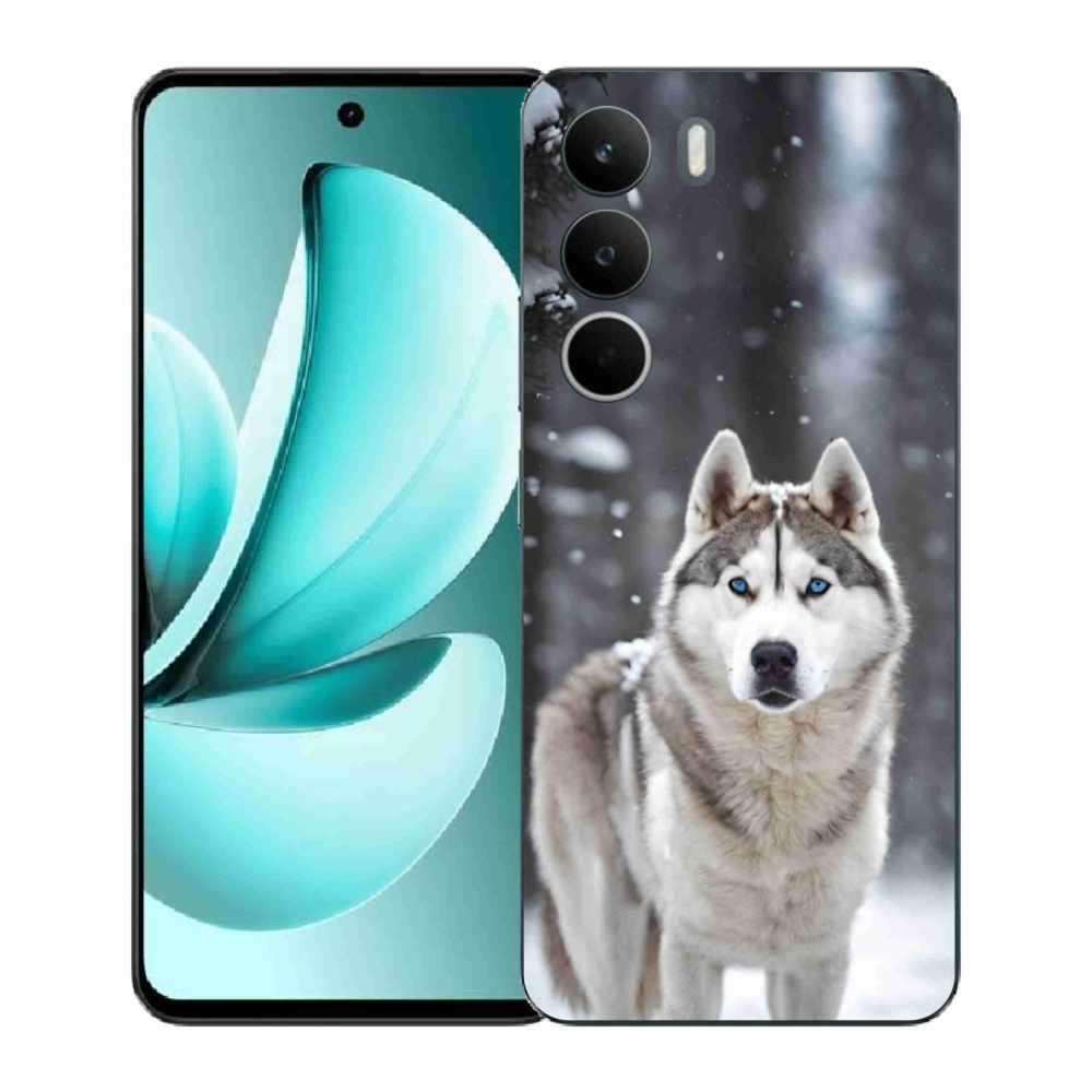 Gélový kryt mmCase na Realme C71 - husky 2