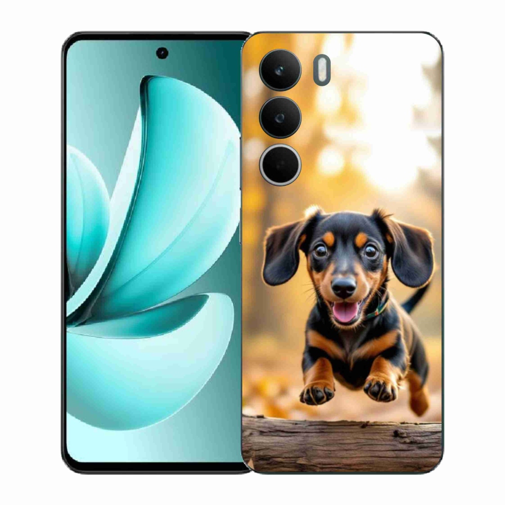 Gélový kryt mmCase na Realme C71 - jazvečík 2
