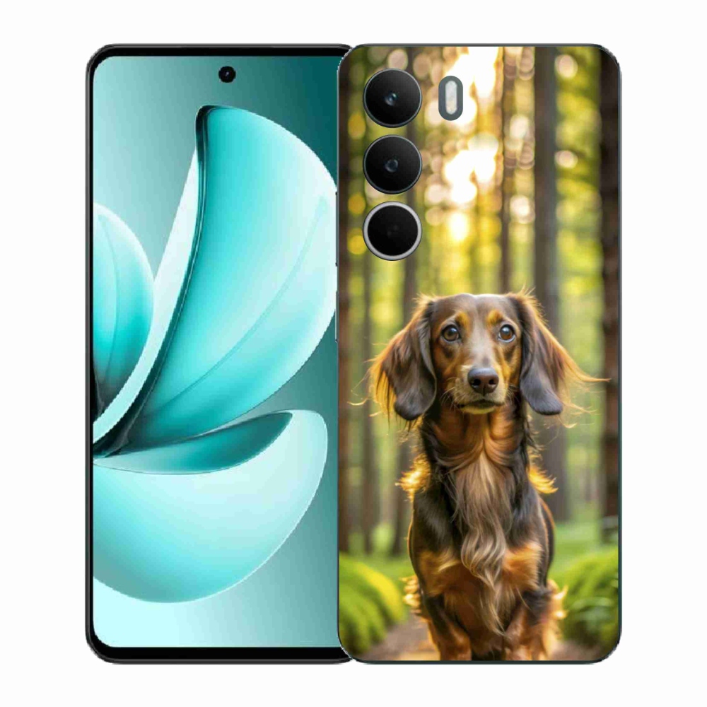 Gélový kryt mmCase na Realme C71 - jazvečík 4