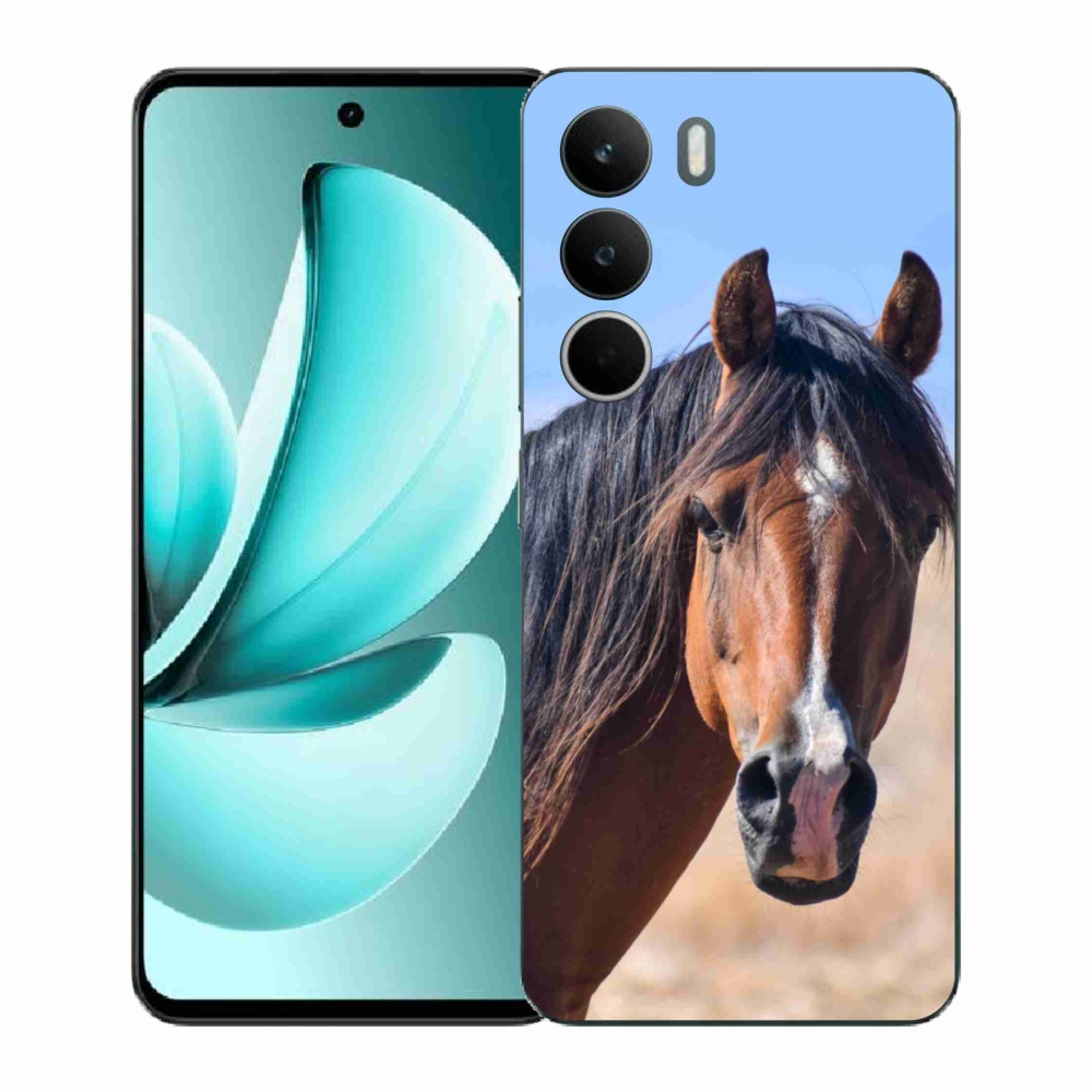 Gélový kryt mmCase na Realme C71 - pokojný kôň