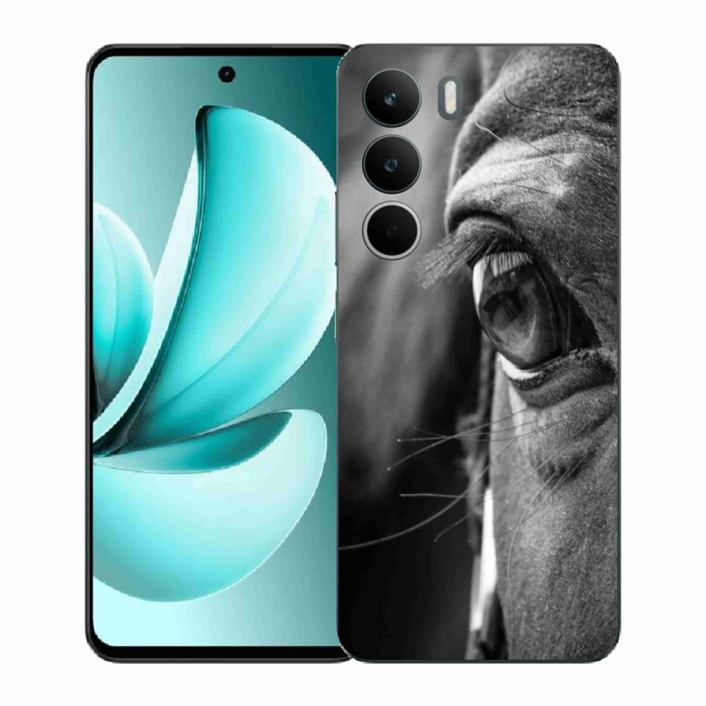 Gélový kryt mmCase na Realme C71 - konský pohľad