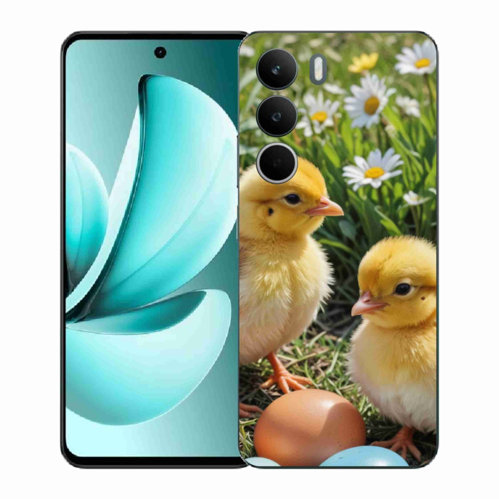 Gélový kryt mmCase na Realme C71 - kuriatka