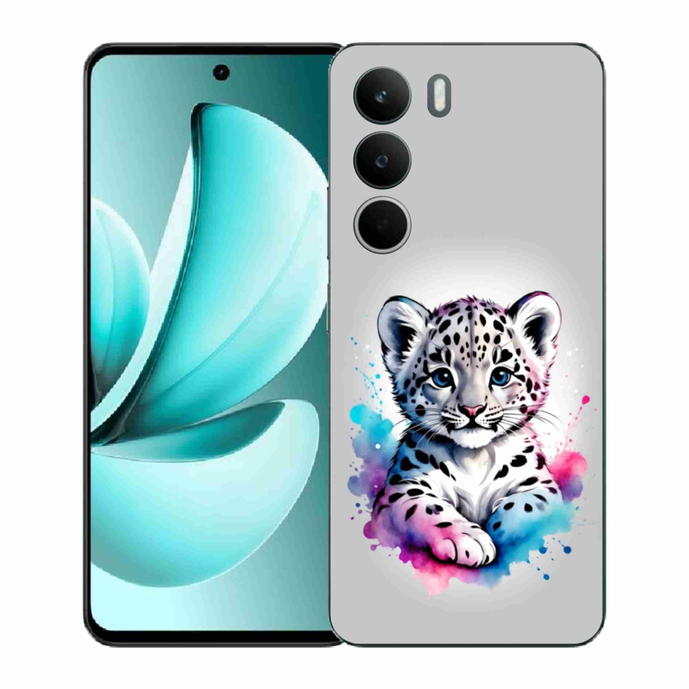 Gélový kryt mmCase na Realme C71 - leopardej mláďa