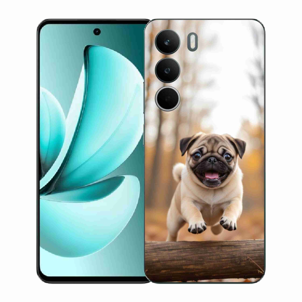 Gélový kryt mmCase na Realme C71 - mops 2