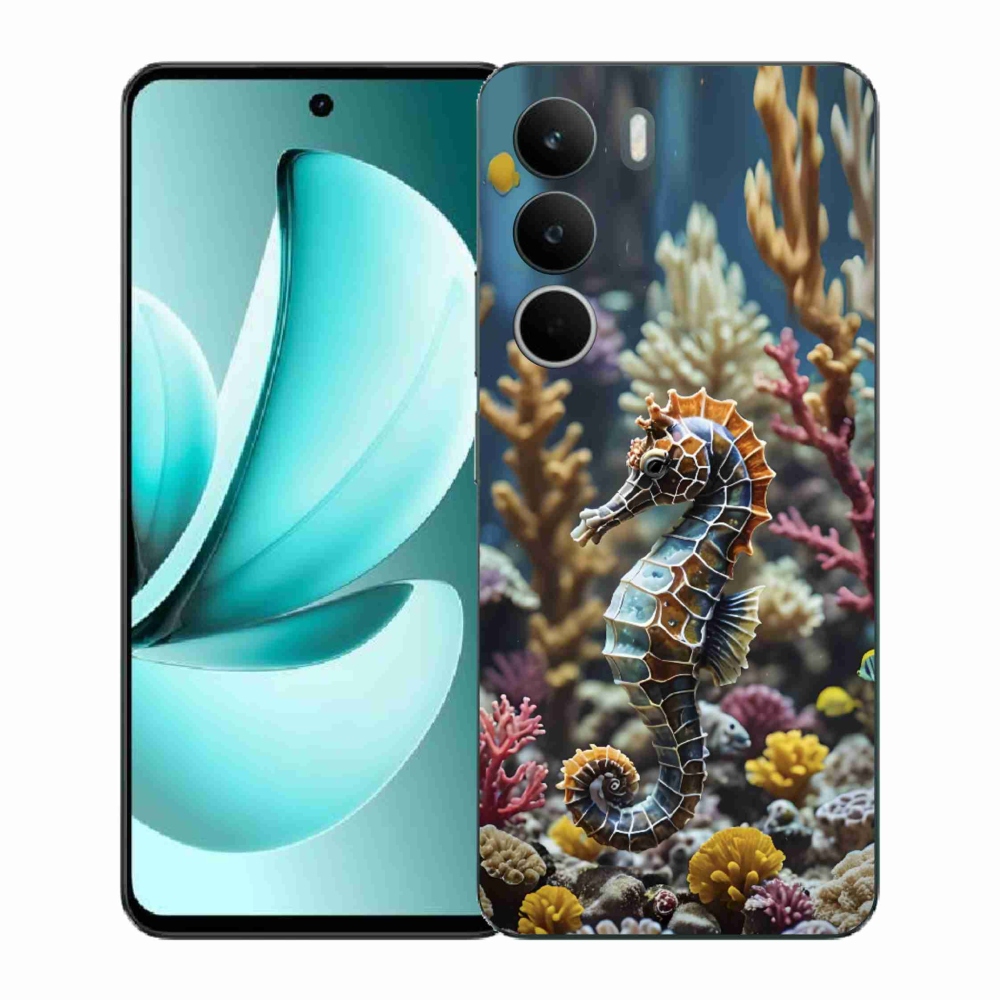 Gélový kryt mmCase na Realme C71 - morský koník 2