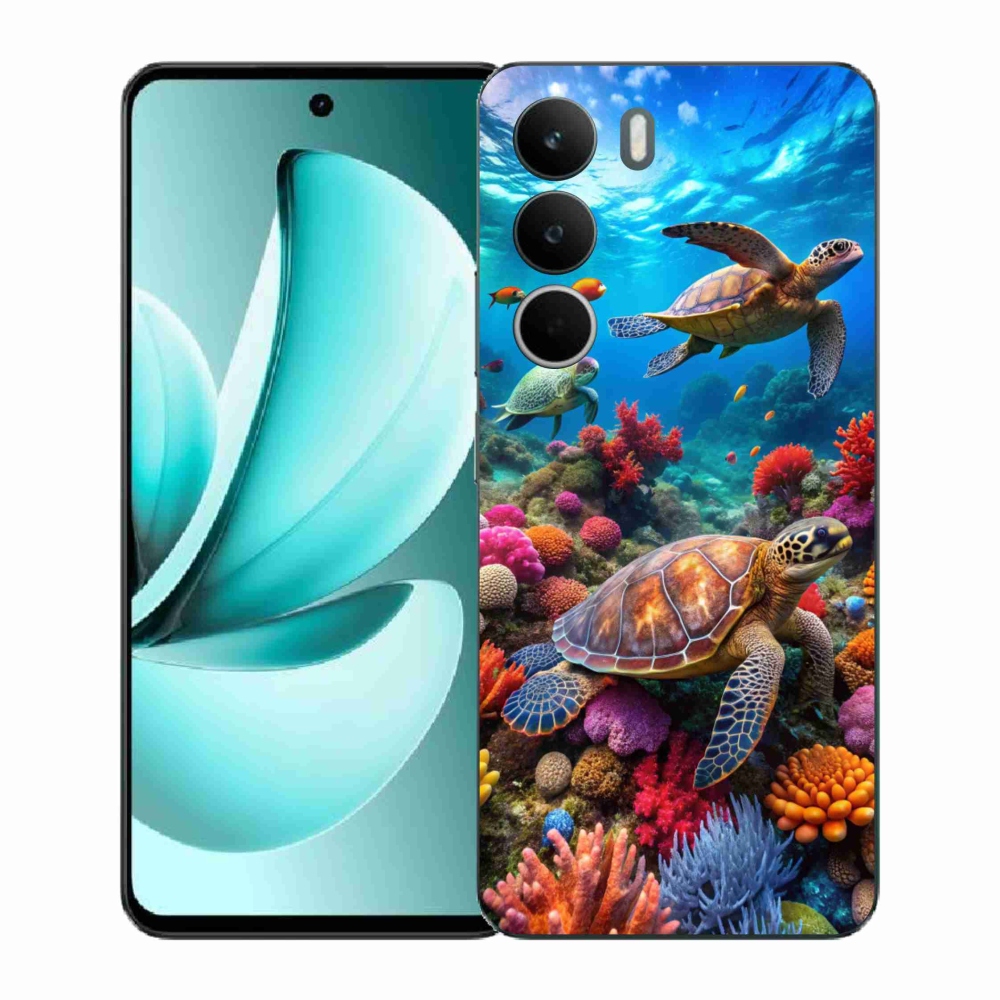 Gélový kryt mmCase na Realme C71 - morský svet 2