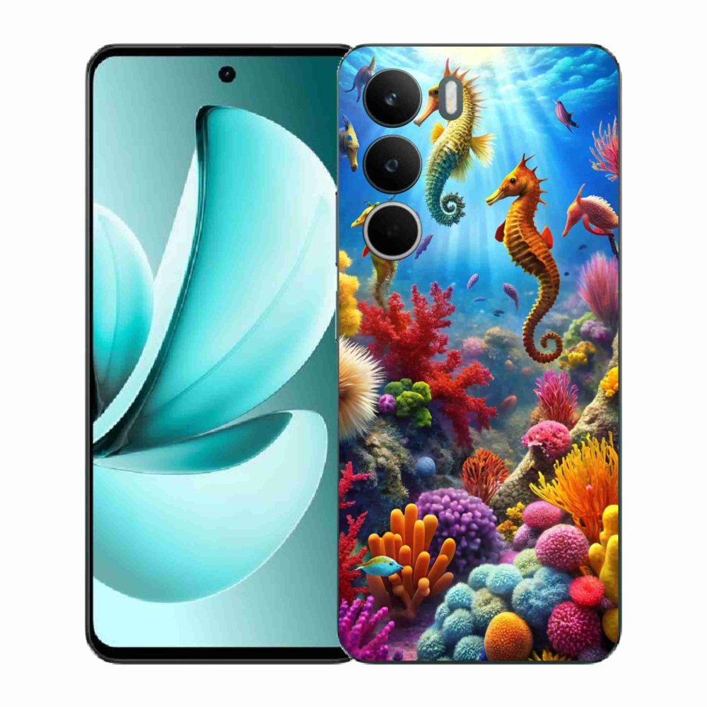 Gélový kryt mmCase na Realme C71 - morský svet 3