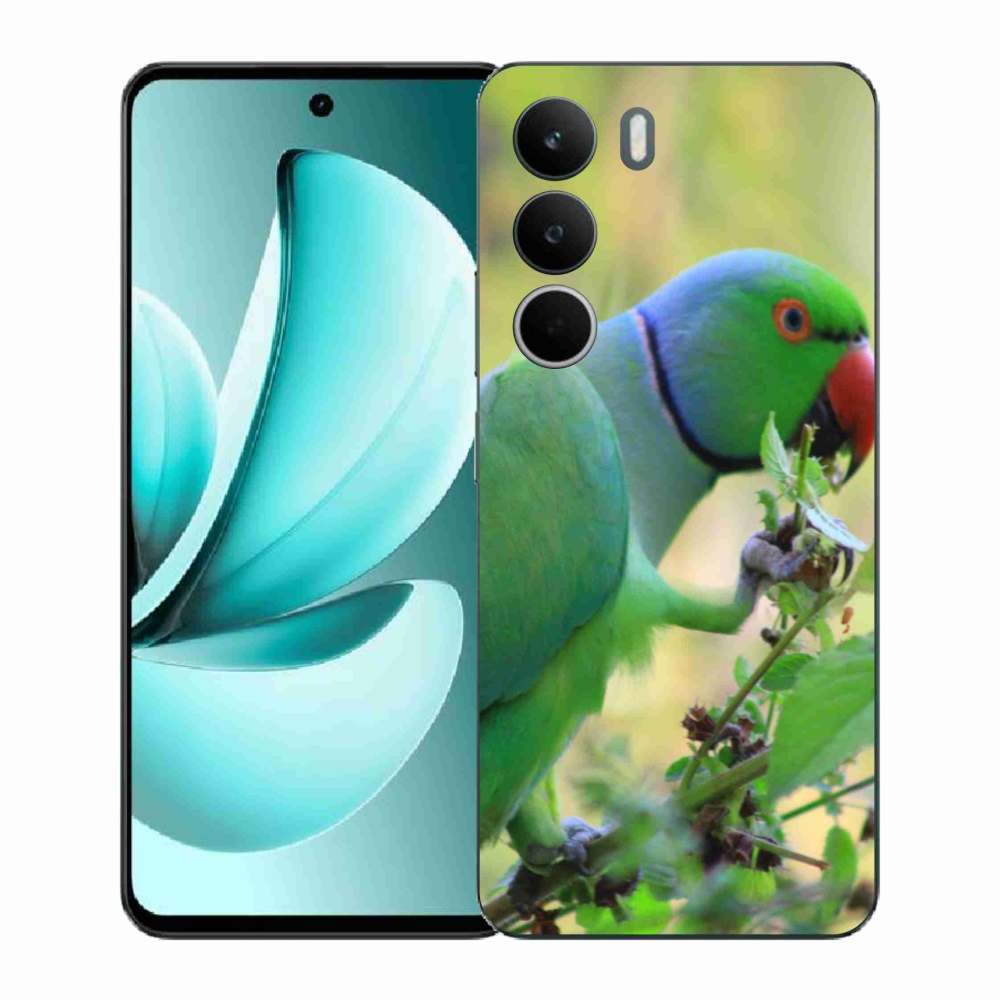 Gélový kryt mmCase na Realme C71 - papagáj alender