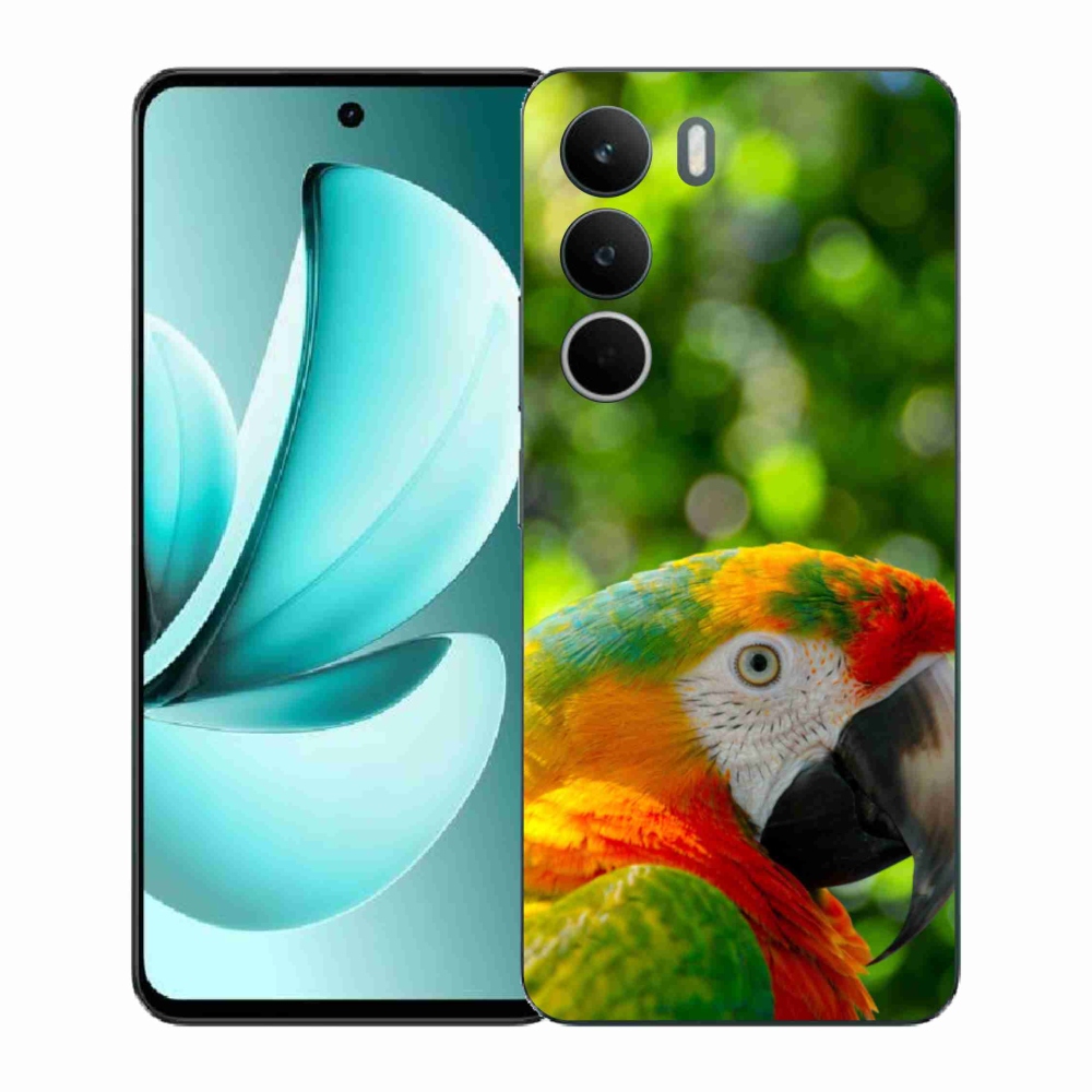 Gélový kryt mmCase na Realme C71 - papagáj ara 3