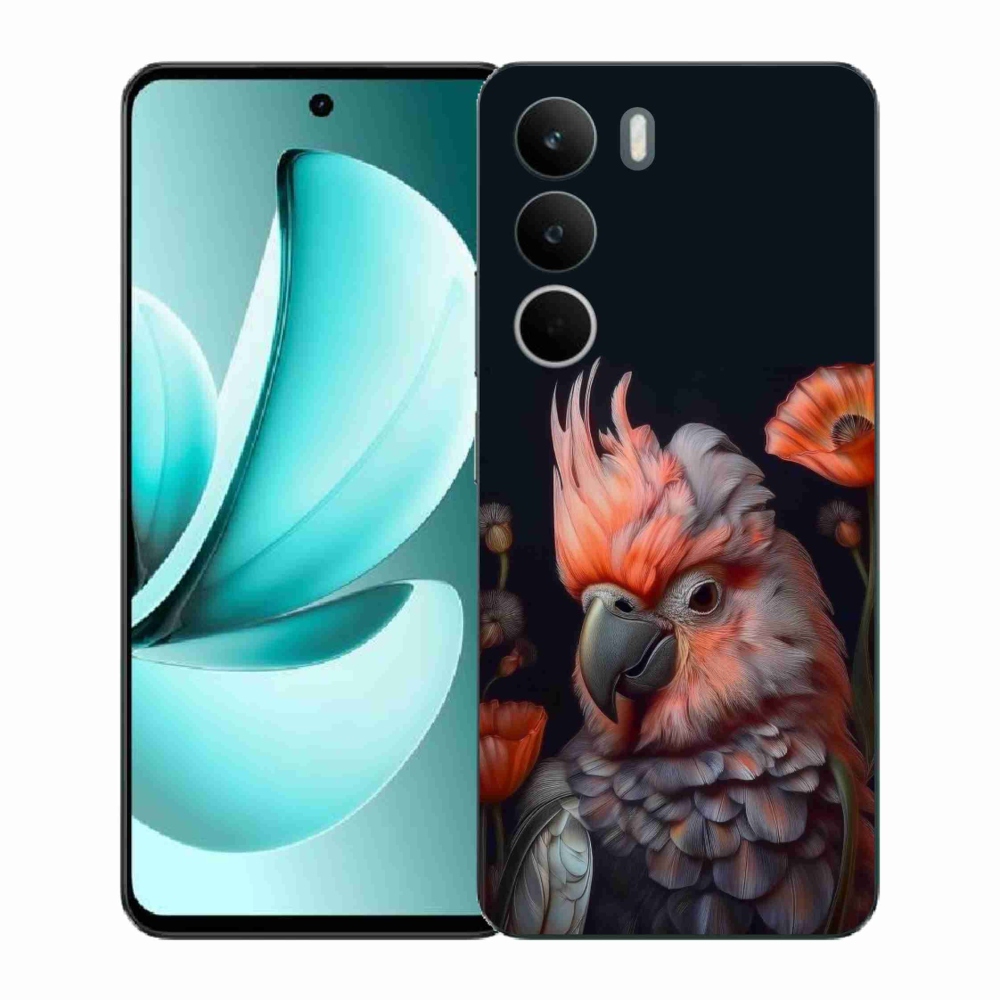 Gélový kryt mmCase na Realme C71 - papagáj kakadu vo farbách