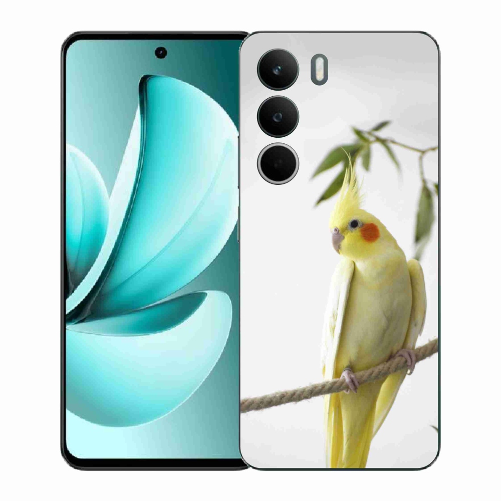 Gélový kryt mmCase na Realme C71 - papagáj korela chocholatá