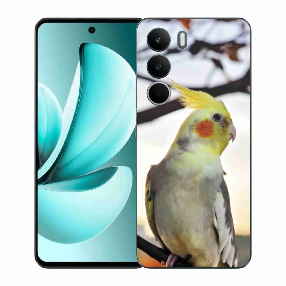 Gélový kryt mmCase na Realme C71 - papagáj korela