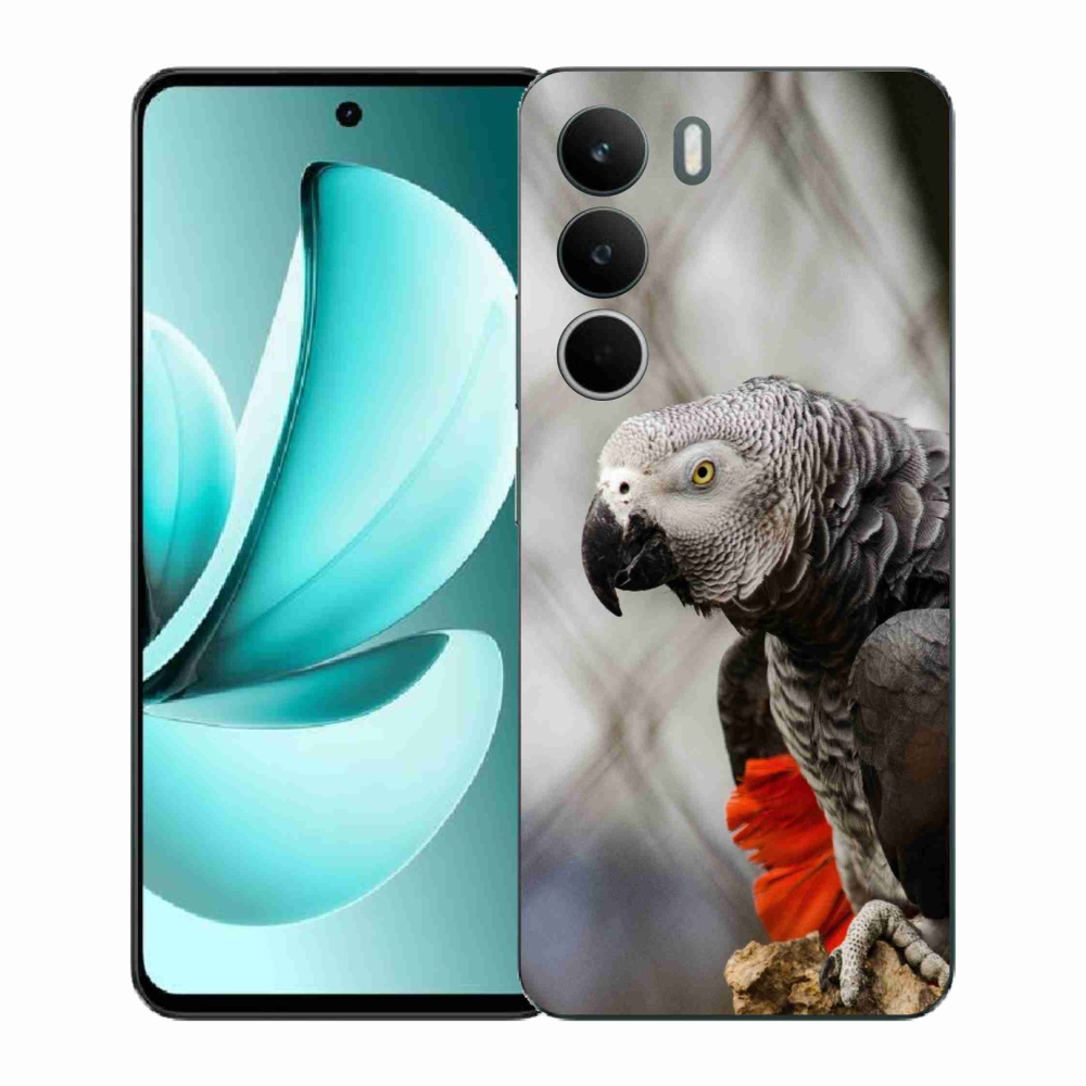 Gélový kryt mmCase na Realme C71 - papagáj žako 3