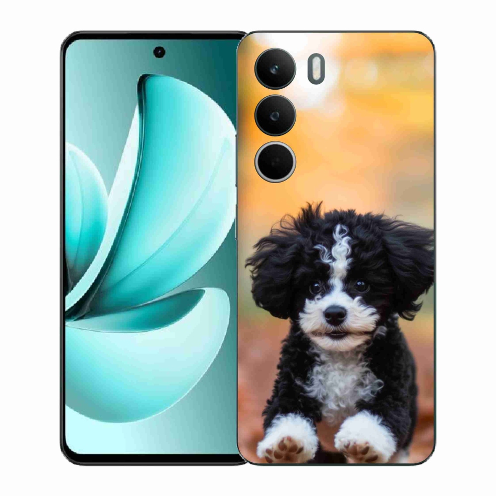 Gélový kryt mmCase na Realme C71 - roztomilé šteňa 2