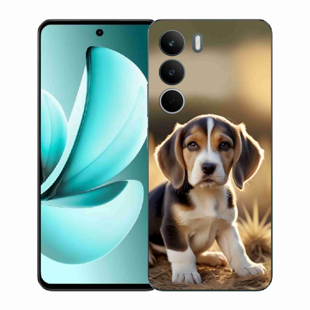 Gélový kryt mmCase na Realme C71 - roztomilý bígl