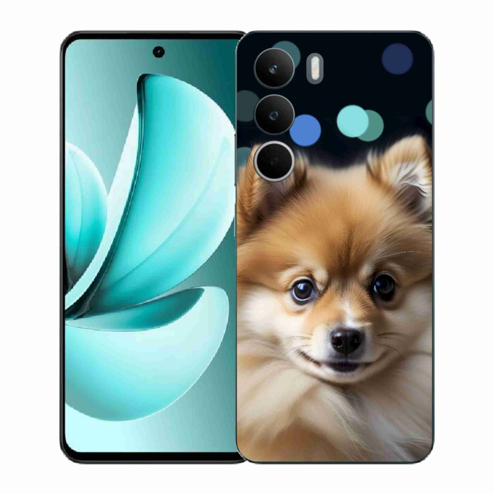 Gélový kryt mmCase na Realme C71 - roztomilý pomeranian