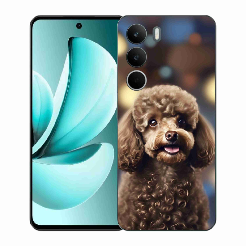 Gélový kryt mmCase na Realme C71 - roztomilý pudel