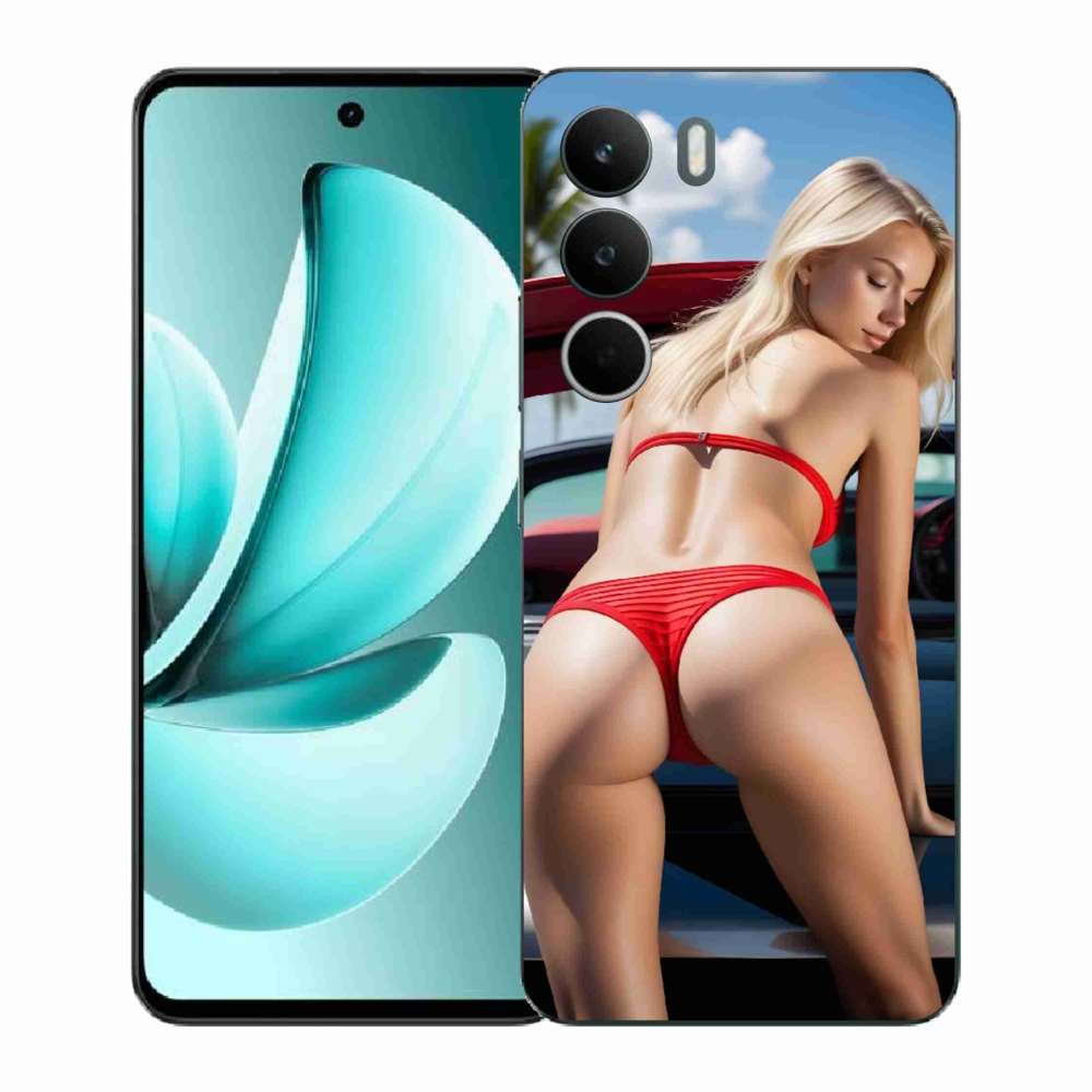Gélový kryt mmCase na Realme C71 - sexy žena 2